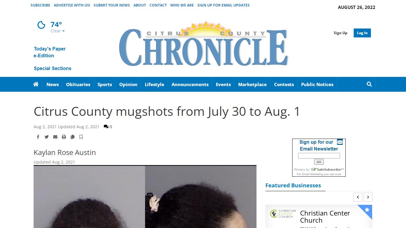 Citrus County mugshots from July 30 to Aug. 1 | Crime & Courts ...